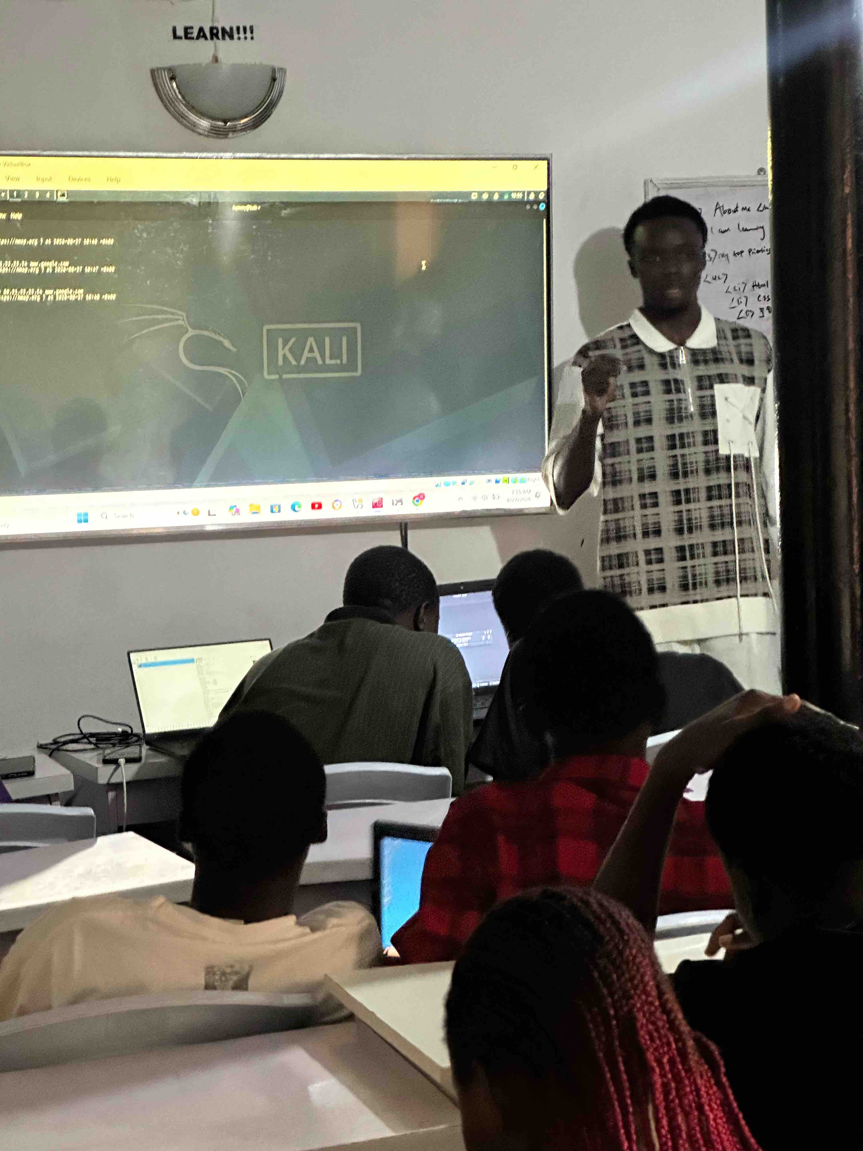 cybersecurity class with offshield Gabriel